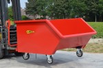 Kippcontainer (auf Gabeln)