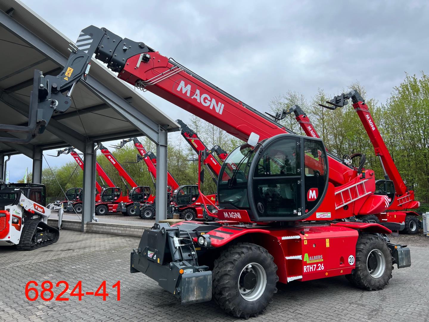 Gebrauchte Teleskopstapler Albers Fördertechnik